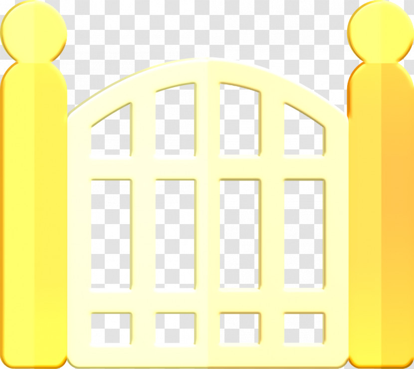 Gate Icon City Elements Icon Transparent PNG