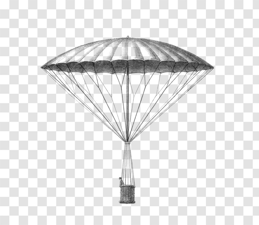 Parachute Parachuting Balloon Jumping Pixabay - Aerostat Transparent PNG