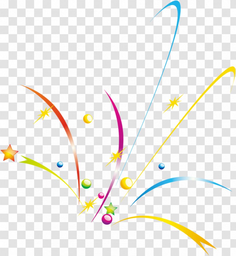 Color - Area - Colorful Ribbon Decoration Transparent PNG