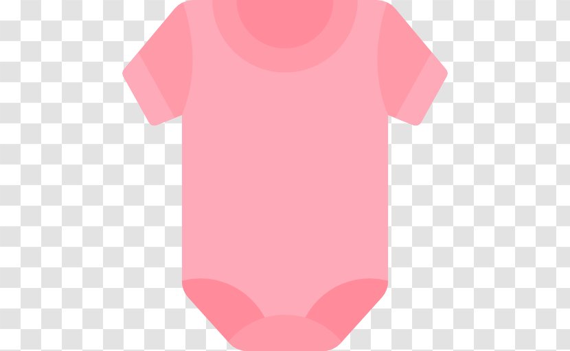 T-shirt Shoulder Sleeve Pink M Font - Neck Transparent PNG