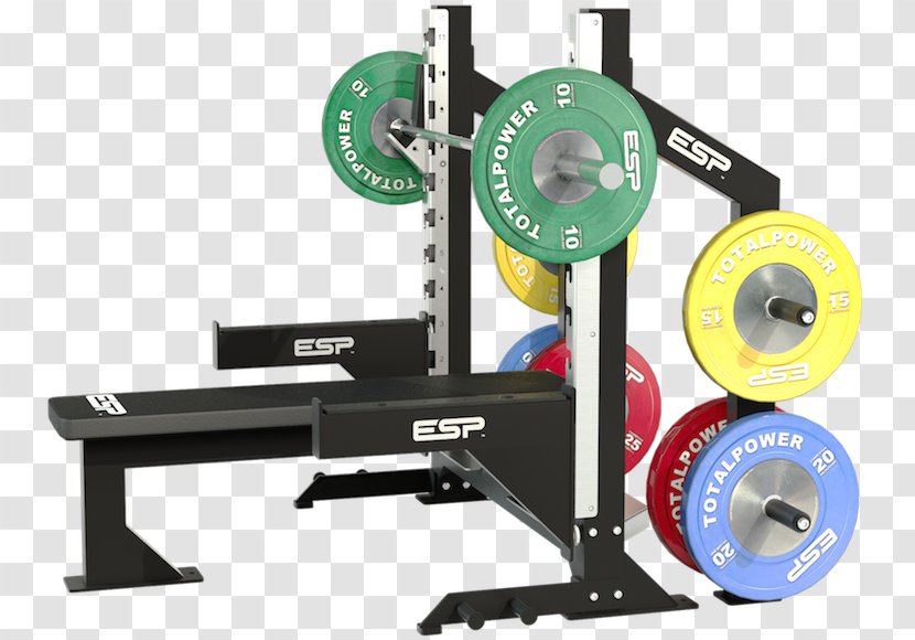 Bench Press Exercise Equipment Power Rack - Tool Transparent PNG