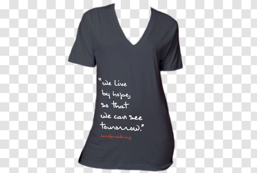 T-shirt Sleeve Neck Font - Clothing Transparent PNG