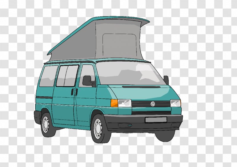 Compact Van Volkswagen California Type 2 Car - Motor Vehicle Transparent PNG