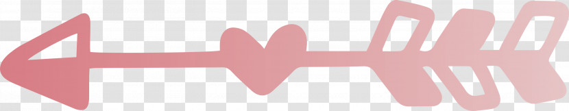 Simple Arrow Heart Arrow Transparent PNG