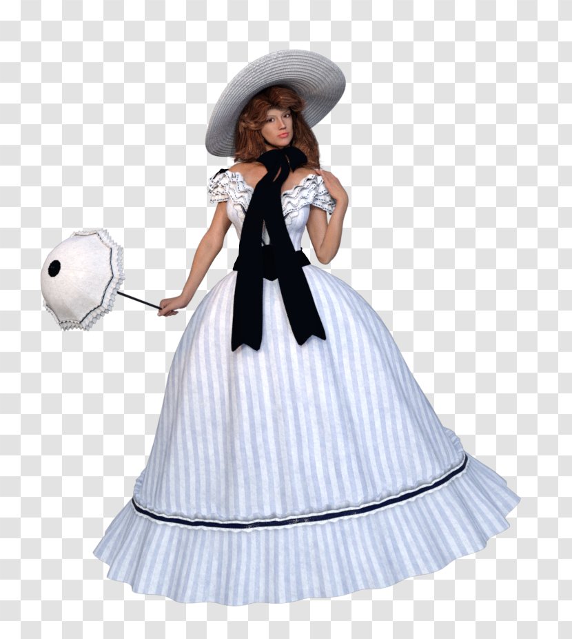 Gown - Doll - Southern Belle Transparent PNG