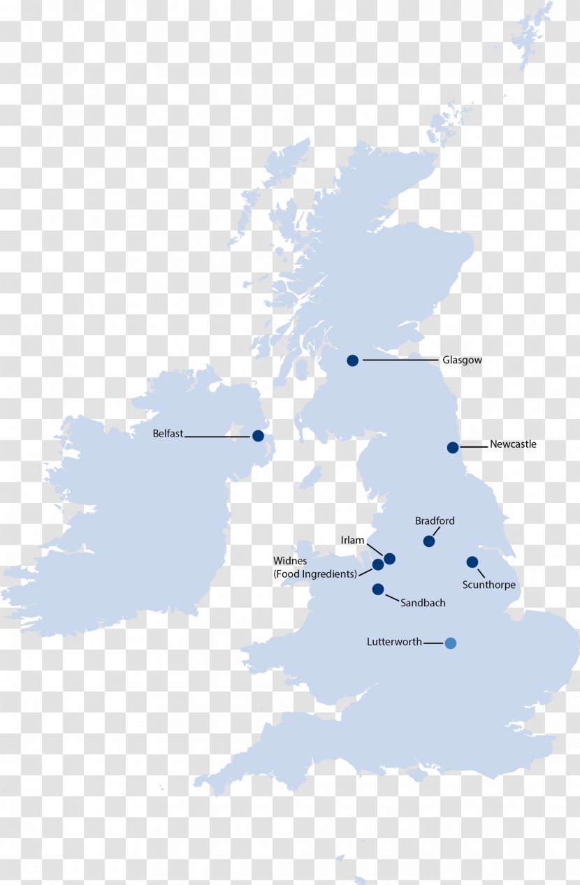 England Vector Map Transparent PNG