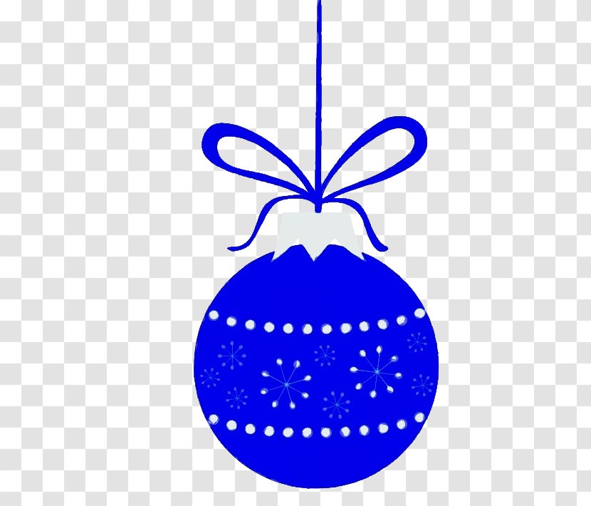 Blue Holiday Ornament Cobalt Transparent PNG