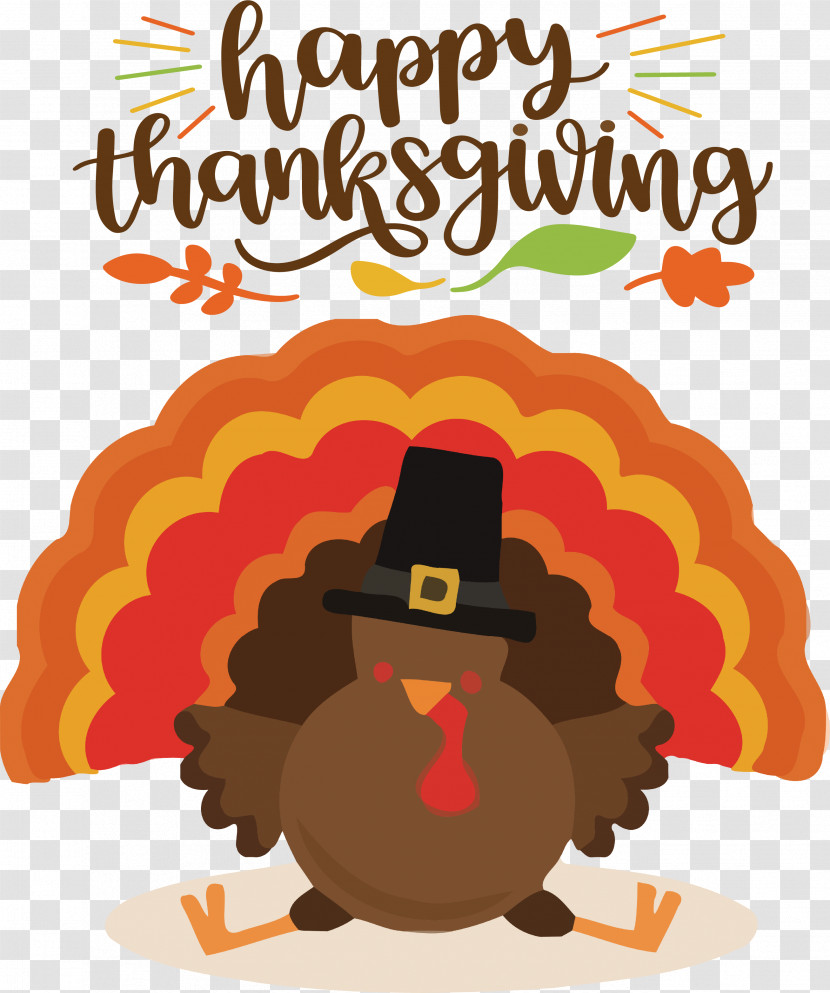 Happy Thanksgiving Turkey Transparent PNG