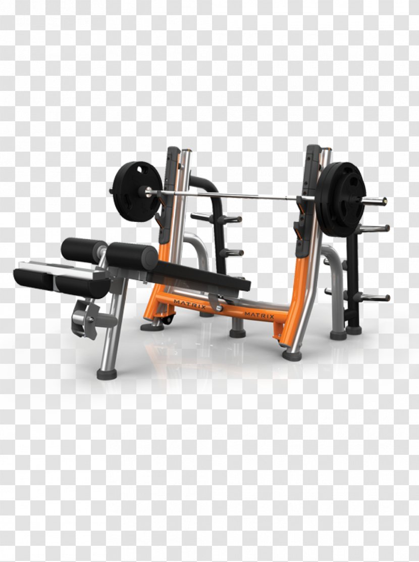 Bench Press Weight Training Physical Fitness Barbell - Kraftstation Transparent PNG