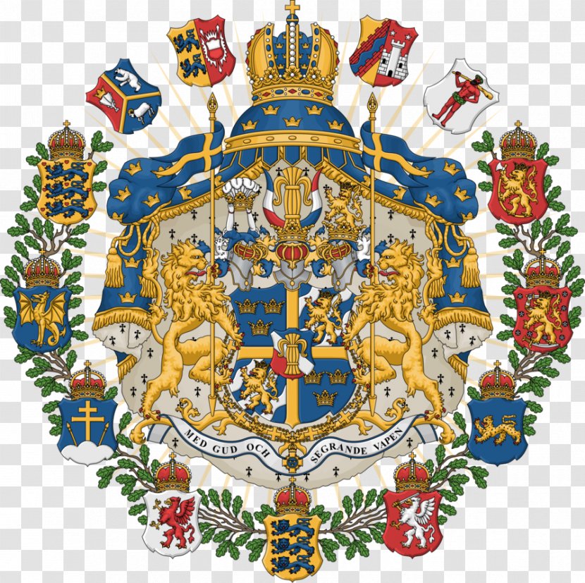 Swedish Empire Coat Of Arms Sweden Russian - The Transparent PNG