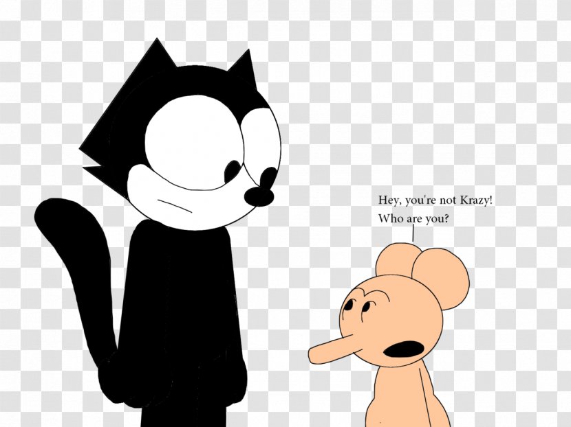 Felix The Cat Mickey Mouse Julius - Cartoon Transparent PNG