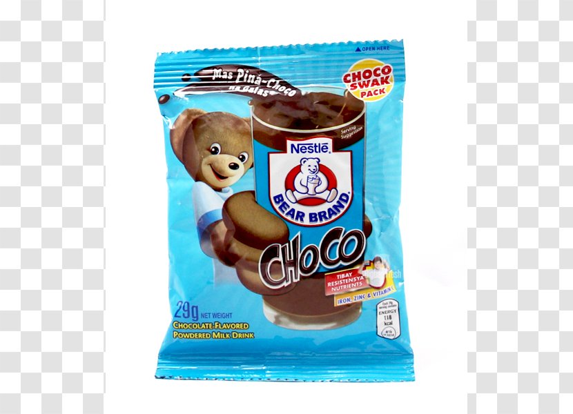 Chocolate Milk Nestlé Bear Brand Powdered - Snack Transparent PNG