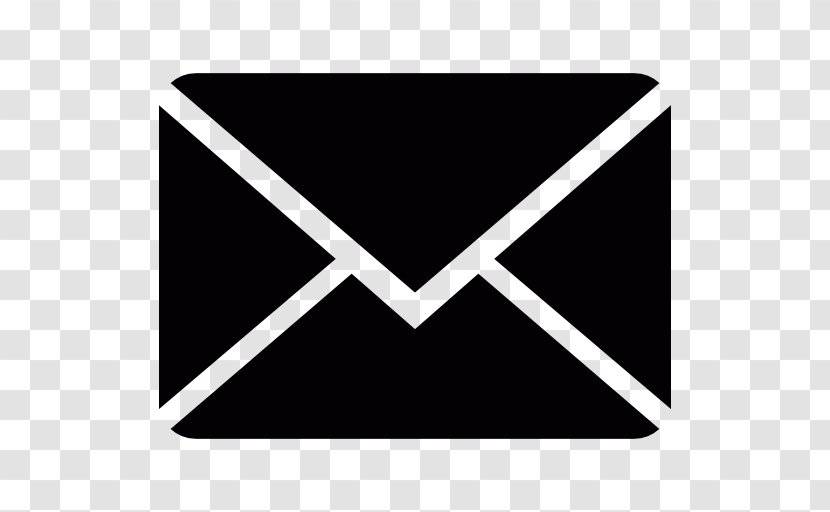 Advanced Case Management Envelope Icon Design - Black - Mail Transparent PNG