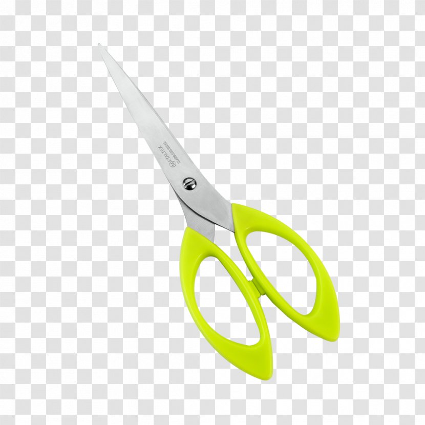 Scissors Green Color Tweezers Hair - Thermometer Transparent PNG