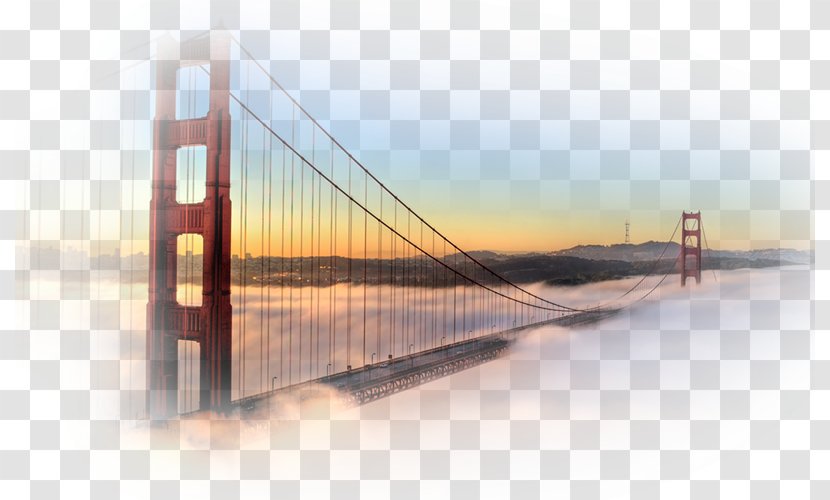 Golden Gate Bridge Park Marin Headlands San Francisco Cable Car System - Fixed Link Transparent PNG