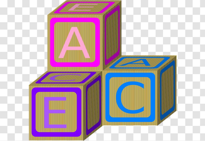Toy Block Clip Art - Three-dimensional Blocks Transparent PNG