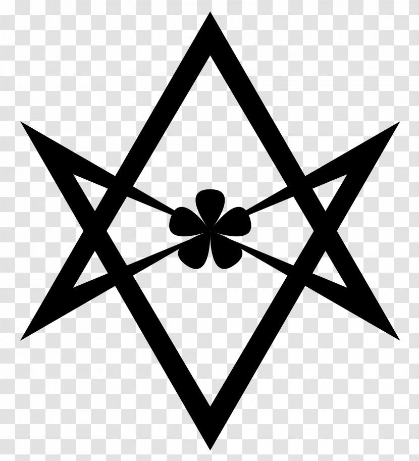 Libri Of Aleister Crowley Abbey Thelema Unicursal Hexagram - Symbol Transparent PNG