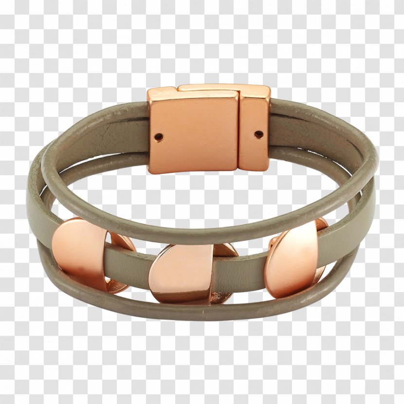 Bracelet Bangle Metal Leather - Jewellery Transparent PNG