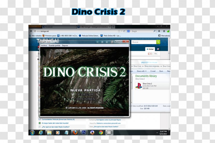 Dino Crisis 2 Display Advertising Brand Font Transparent PNG