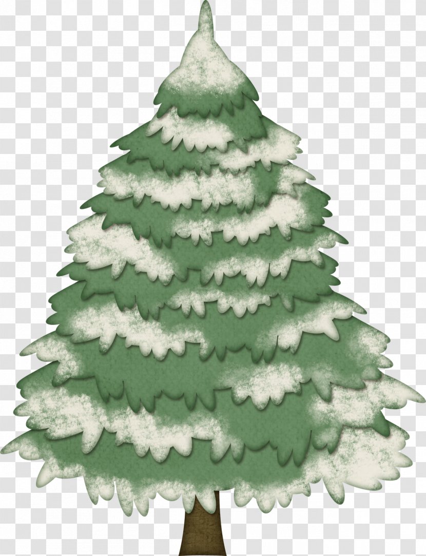 Christmas Tree Spruce Clip Art - Pine Family - Small Fresh Hand-painted Love Transparent PNG