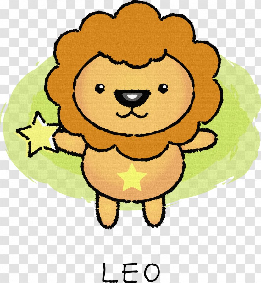 Lion Leo Vector Graphics Astrological Sign Cartoon - Drawing Transparent PNG