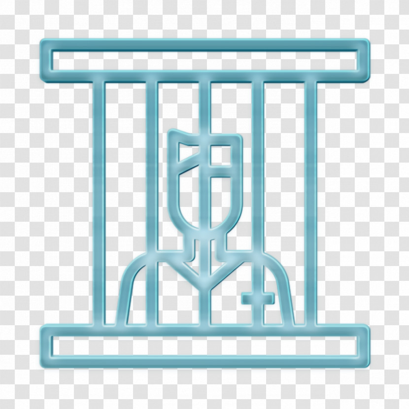 Law And Justice Icon Prison Icon Transparent PNG