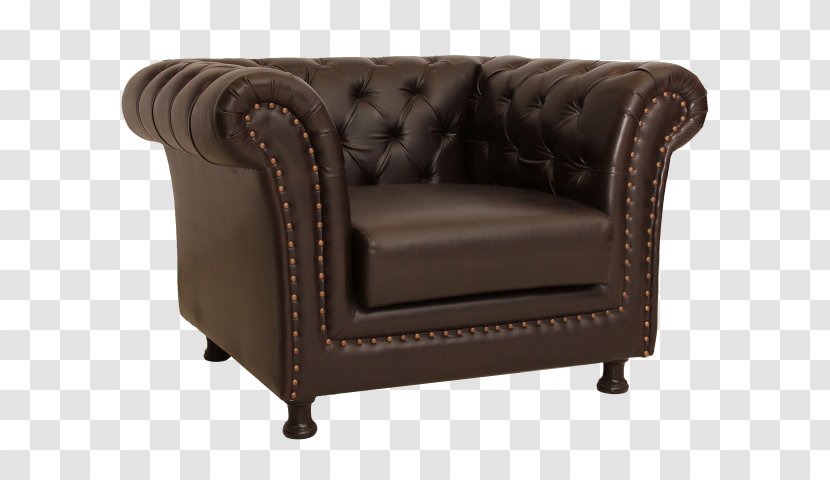 Club Chair Loveseat Angle - Furniture - Living Room Transparent PNG
