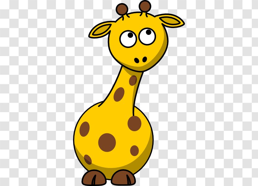 Giraffe Cartoon Clip Art - Giraffidae - Cute Pictures Transparent PNG