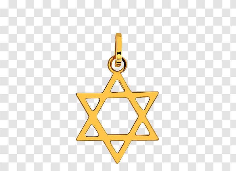 Star Of David Hexagram Judaism - Body Jewelry Transparent PNG
