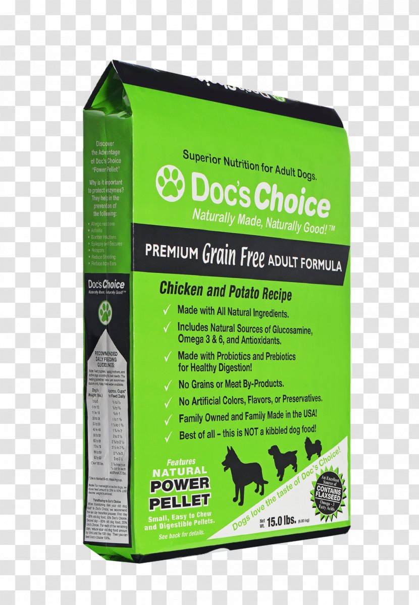 Dog Doc's Choice Pet Food - Ingredient Transparent PNG