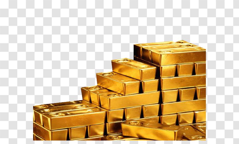 Gold As An Investment Bar Trade - Material - Brick Transparent PNG