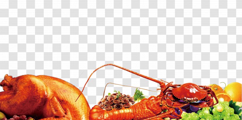 Lobster Crab Hot Pot Chinese Cuisine Vegetarian - Decapoda - Chicken Gourmet Border Texture Transparent PNG