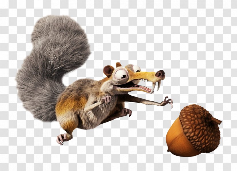 Ice Age 2: The Meltdown Scrat Sid - Continental Drift - Squirrel Transparent PNG