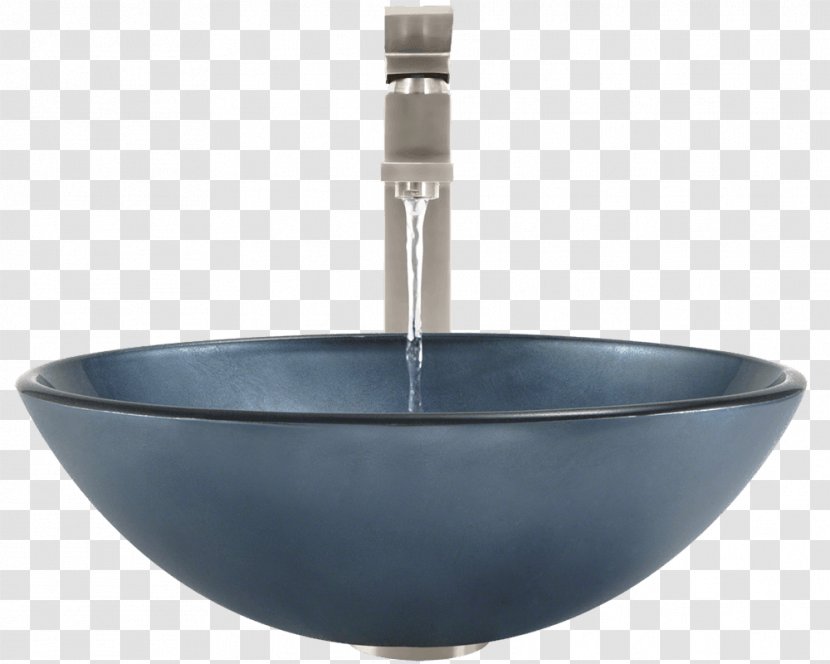 Tap Bowl Sink Brushed Metal Glass - Bathroom Transparent PNG