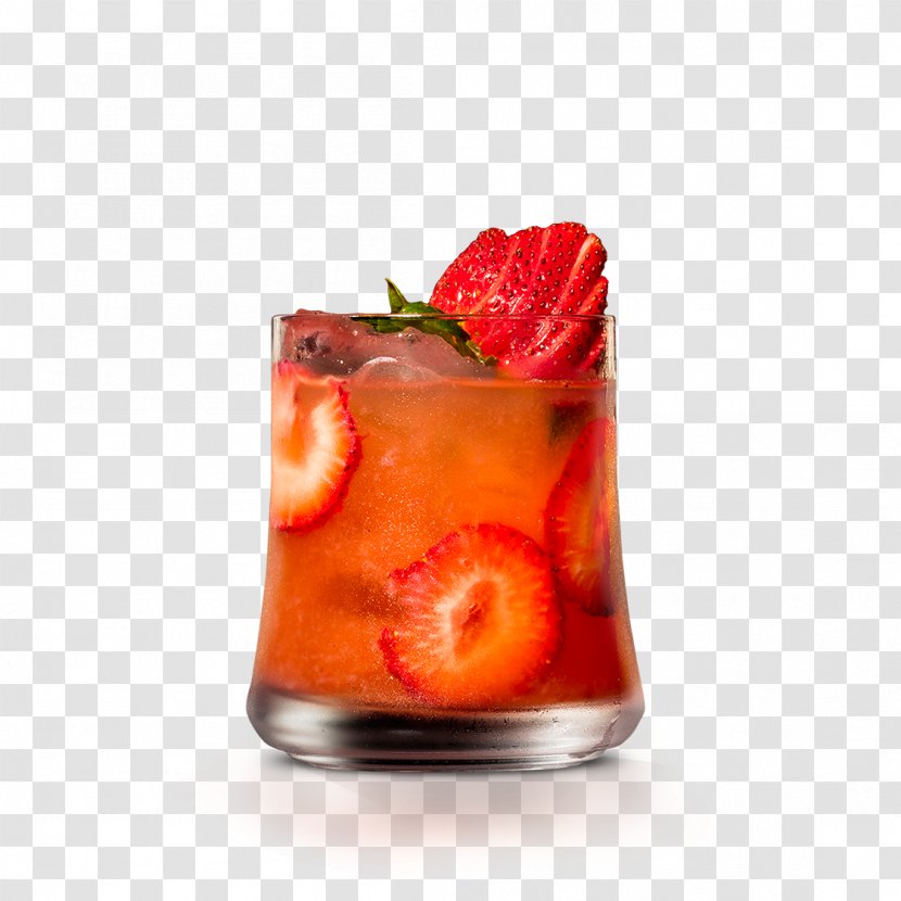 Cocktail Garnish Strawberry Daiquiri Mimosa - Guava Juice Transparent PNG