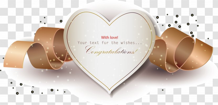Heart - Text - Brown Type Chocolate Box Element Transparent PNG