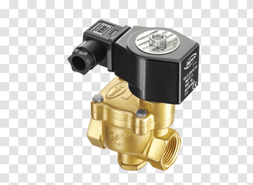 Solenoid Valve Electric Motor Pirowatt S.R.L - Gas Transparent PNG