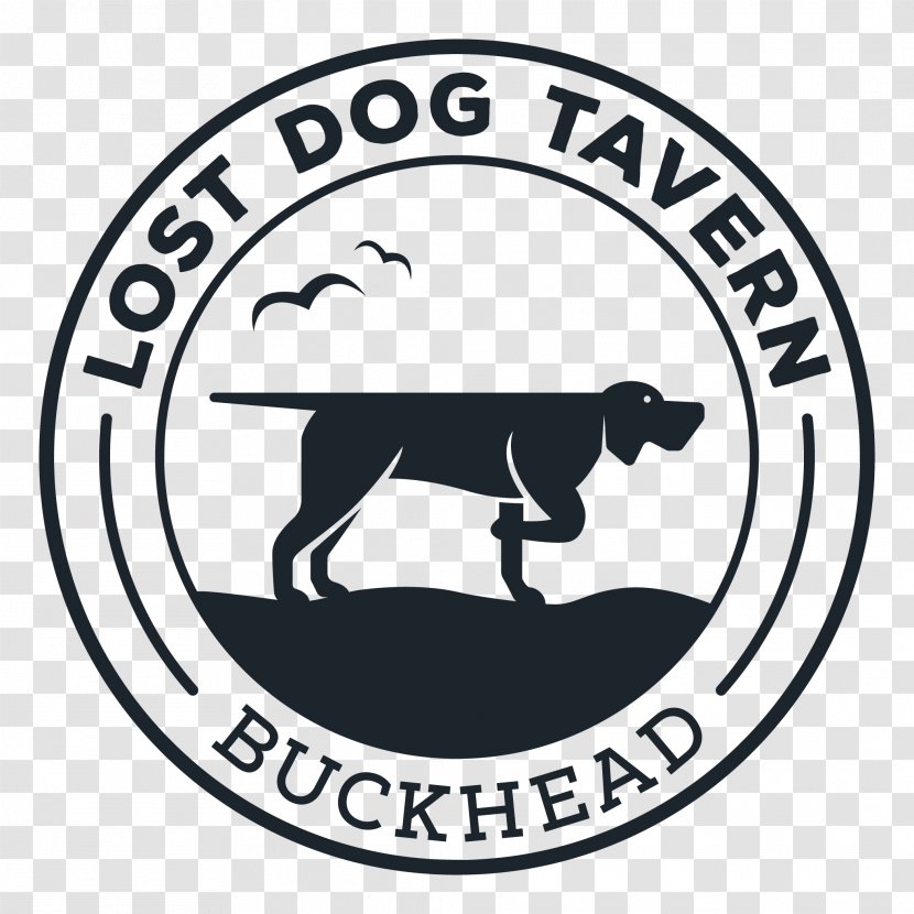 Lost Dog Tavern Logo Cattle Brand - Carnivoran Transparent PNG