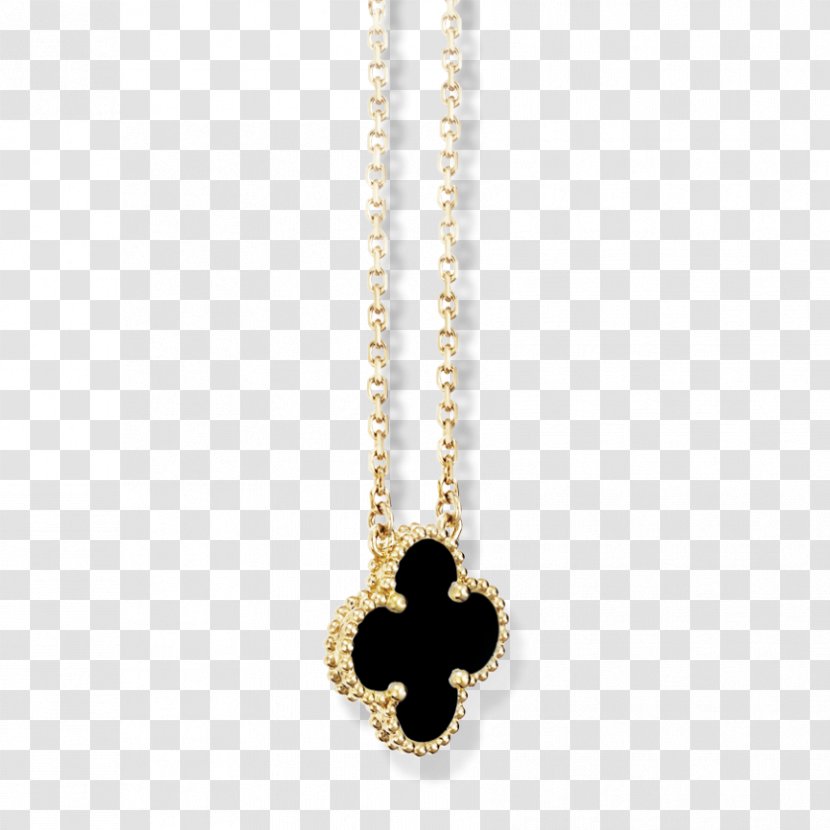 Locket Van Cleef & Arpels Necklace Gold Charms Pendants - Fashion Transparent PNG