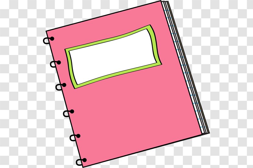 Paper Notebook Exercise Book Clip Art - School Supplies - Cliparts Transparent PNG