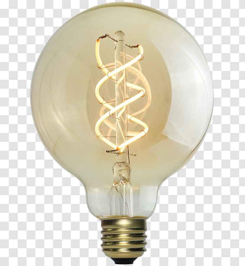 Incandescent Light Bulb LED Filament Lamp - Electrical Transparent PNG
