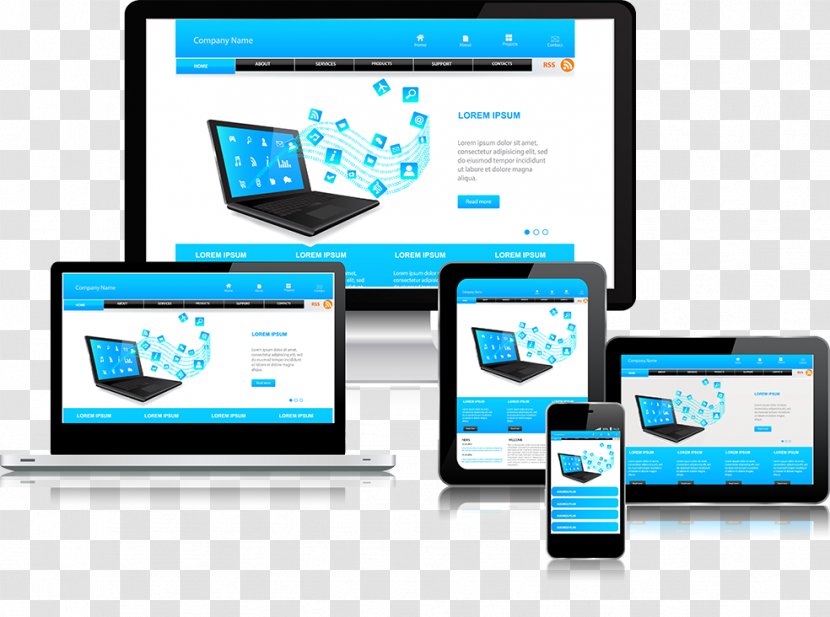 Responsive Web Design Development Handheld Devices - Mobile Transparent PNG