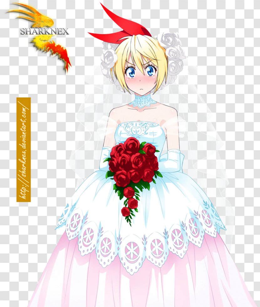 Wedding Dress Gown Nisekoi - Frame Transparent PNG