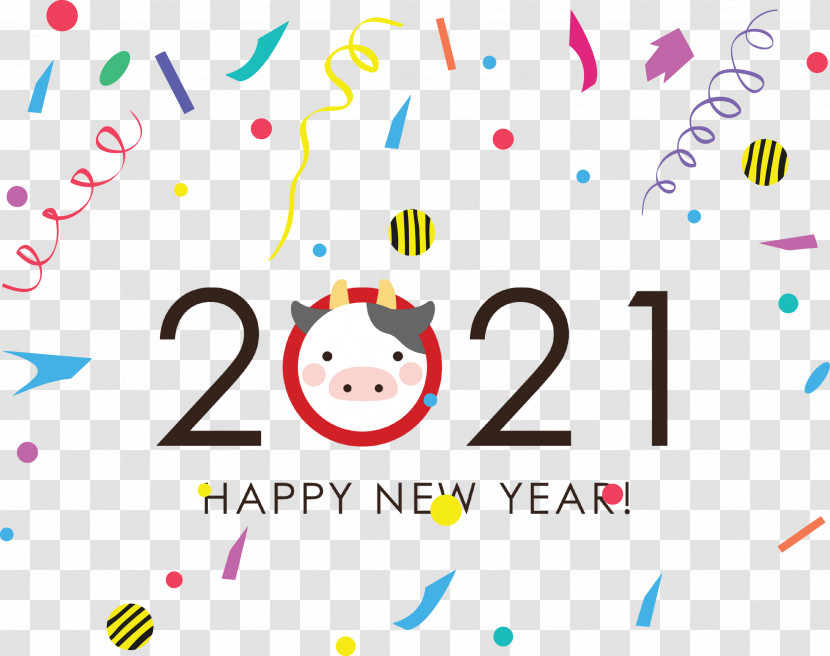 2021 Happy New Year 2021 New Year Transparent PNG