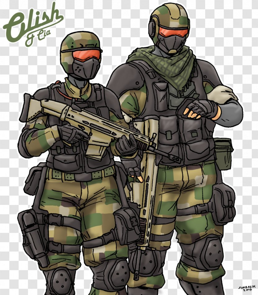 Mercenary Soldier Infantry Military Marines - Reconnaissance Transparent PNG