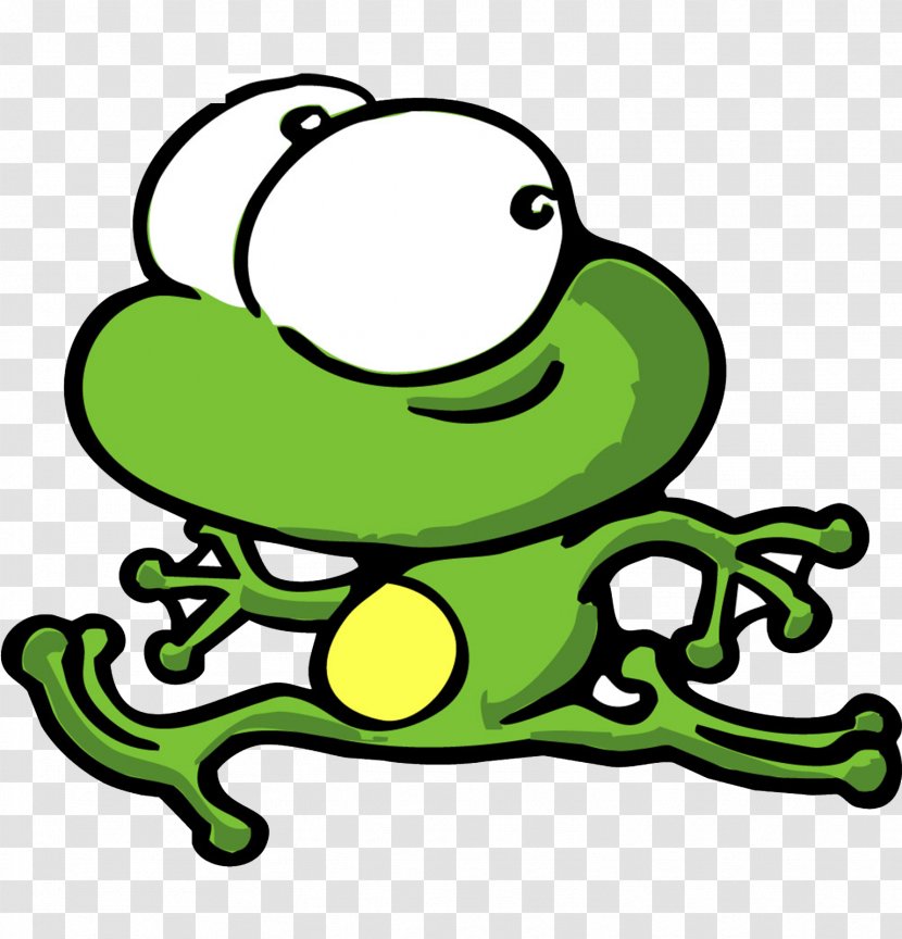 Cartoon Illustration - Organism - Frog Transparent PNG