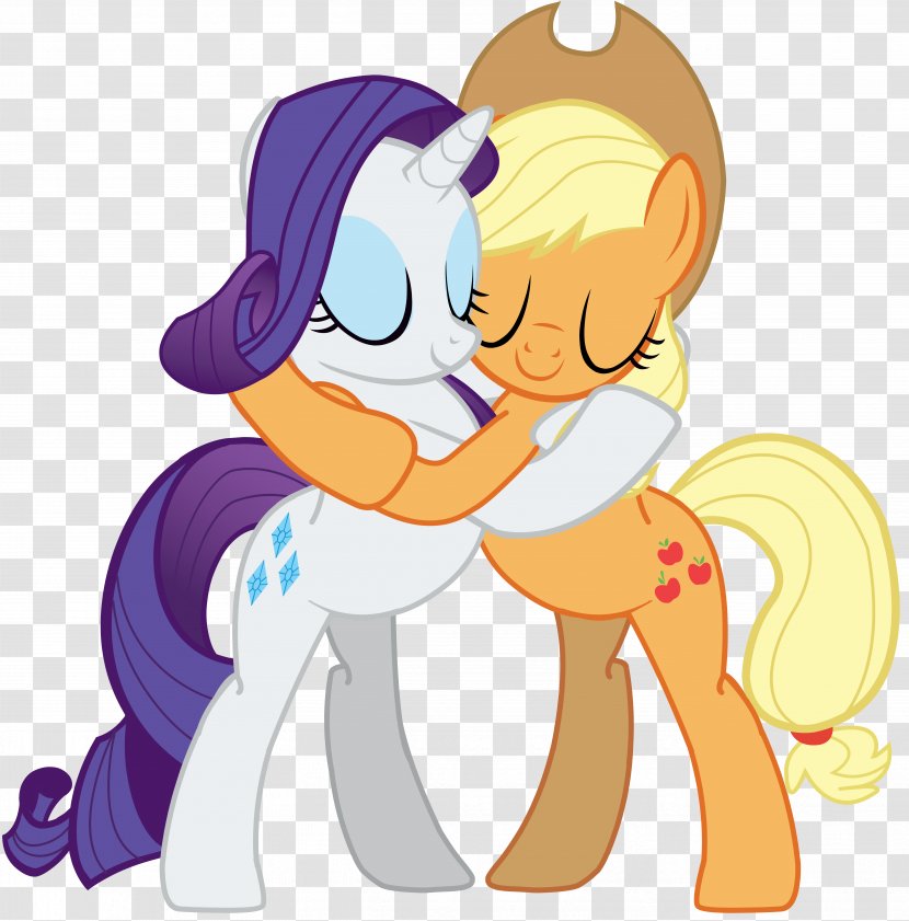 Applejack Rarity Twilight Sparkle Rainbow Dash Fluttershy - Tree - The Sleeping Unicorn Transparent PNG