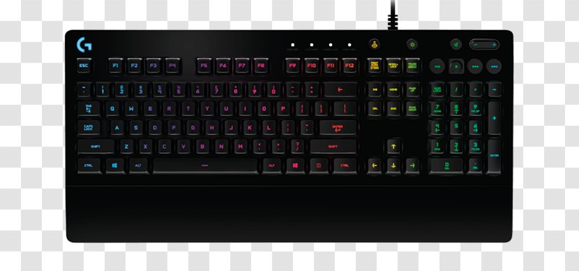 Computer Keyboard Mouse Logitech G213 Prodigy Gaming Keypad Transparent PNG