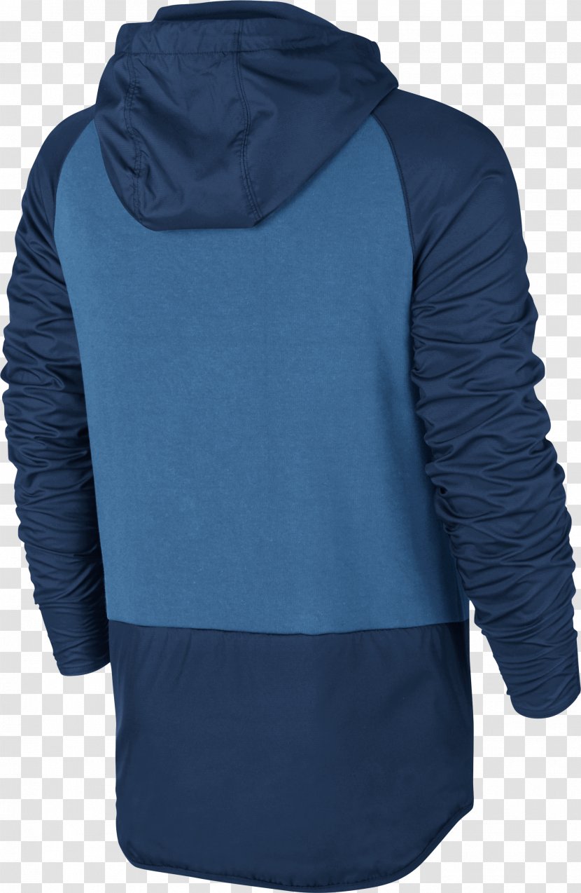 Hoodie Polar Fleece Zipper Sweater - Blue - Hooddy Sports Transparent PNG