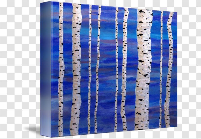 Birch Canvas Print Tree Printing - Discover Card Transparent PNG